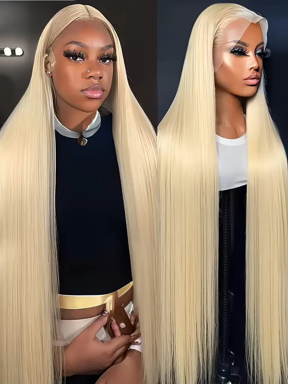 613 Honey Blonde 13x6 HD Lace Frontal Human Hair Wig Preplucked 13x4 Bone Straight Lace Full Front 220 Density Wigs For Women
613 Honey Blonde 13x6 HD Lace Frontal Human Hair Wig Preplucked 13x4 Bone Straight Lace Full Front 220 Density Wigs For Women