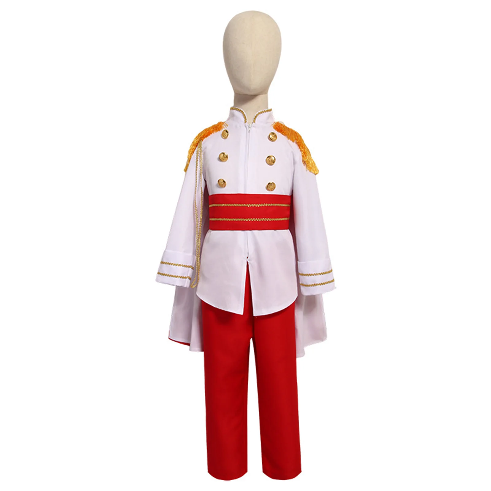 Kids Prince King Cosplay Costume Disguised Uniform Cloak Pants Boots for Boys Child Halloween Prom Party Mardi Gras Fancy Suit
Kids Prince King Cosplay Costume Disguised Uniform Cloak Pants Boots for Boys Child Halloween Prom Party Mardi Gras Fancy Suit