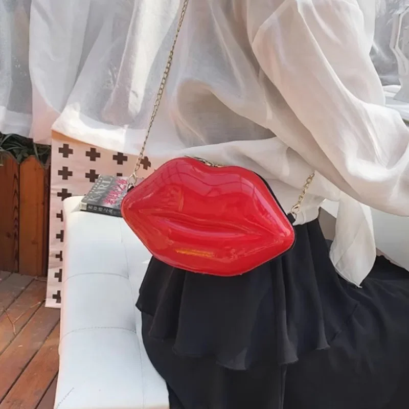 Luxury Designer Women Bags New Lip Print Women's Shoulder Bag Solid Zipper Messenger Bag Trend Brand Pure Color Handbag
Luxury Designer Women Bags New Lip Print Women's Shoulder Bag Solid Zipper Messenger Bag Trend Brand Pure Color Handbag