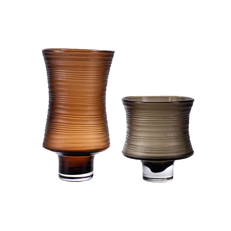 Nordic Creative Simple Glass Vase Ornament Furniture Living Room Dining Table Decoration Striped Vase
Nordic Creative Simple Glass Vase Ornament Furniture Living Room Dining Table Decoration Striped Vase