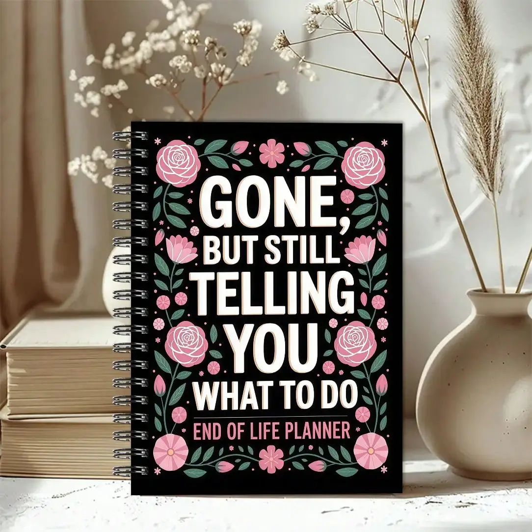 Last Wishes Guest Book & Will Planner – Floral Design for Estate & Funeral Planning
Last Wishes Guest Book & Will Planner – Floral Design for Estate & Funeral Planning