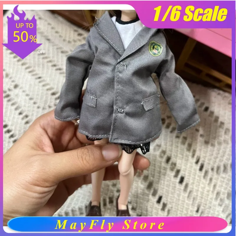 In Stock 1/6 Scale Action Figures Grey Suit Jacket Uniform Dolls Clothes Model for 12 Inch Female Soldier Body Toys Accessories
In Stock 1/6 Scale Action Figures Grey Suit Jacket Uniform Dolls Clothes Model for 12 Inch Female Soldier Body Toys Accessories