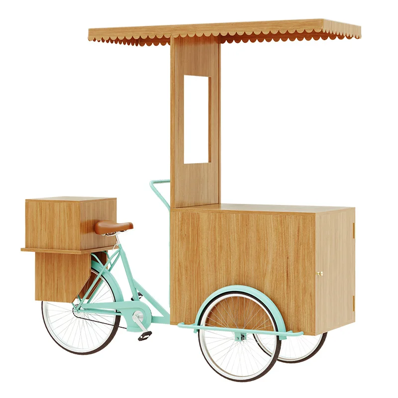 Outdoor food truck scenic spot display props tricycle night market shopping mall movable stall car
Outdoor food truck scenic spot display props tricycle night market shopping mall movable stall car