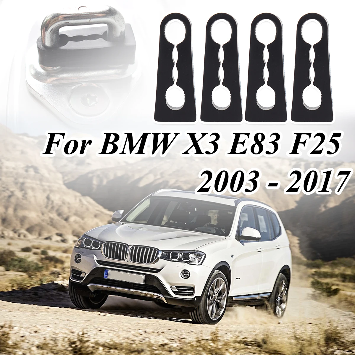 Door Lock Damper Buffer DeadenerFor BMW X3 E83 F25 2003 - 2017 For Lada XRAY 2015 - 2022 Seal Shock-Absorbing Damping Protector
Door Lock Damper Buffer DeadenerFor BMW X3 E83 F25 2003 - 2017 For Lada XRAY 2015 - 2022 Seal Shock-Absorbing Damping Protector