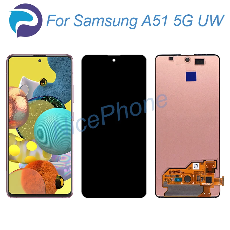 Для Samsung A51 5G UW ЖК-дисплей с сенсорным экраном и дигитайзером в сборе, замена 6,5 "SM-A516V A51 5G UW Экран ЖК-дисплея
Для Samsung A51 5G UW ЖК-дисплей с сенсорным экраном и дигитайзером в сборе, замена 6,5 "SM-A516V A51 5G UW Экран ЖК-дисплея