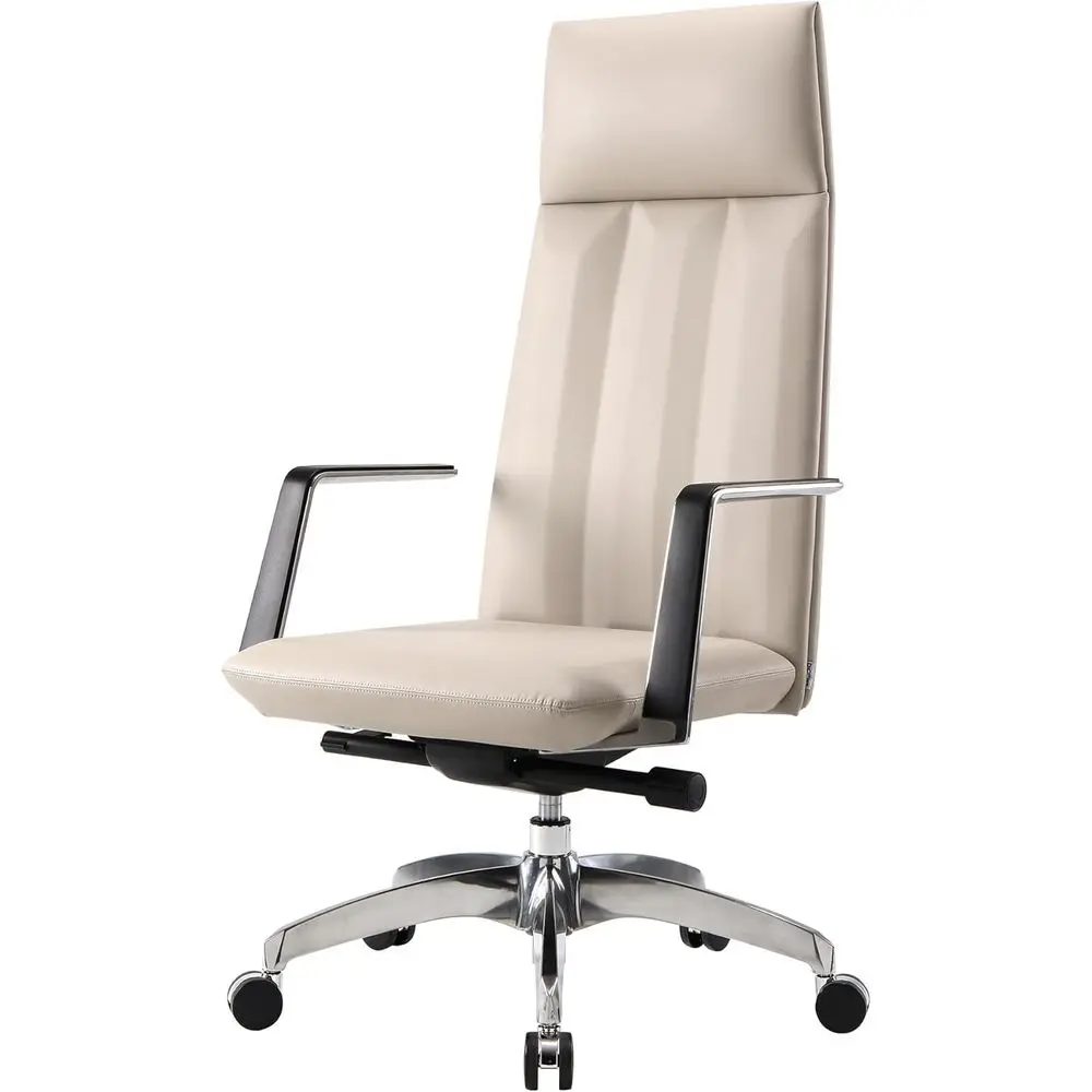 Ergonomic High-Back Office Chair for Big and Tall, Adjustable Height and Angle, Leather Executive Desk Chair for Home or Office
Ergonomic High-Back Office Chair for Big and Tall, Adjustable Height and Angle, Leather Executive Desk Chair for Home or Office
