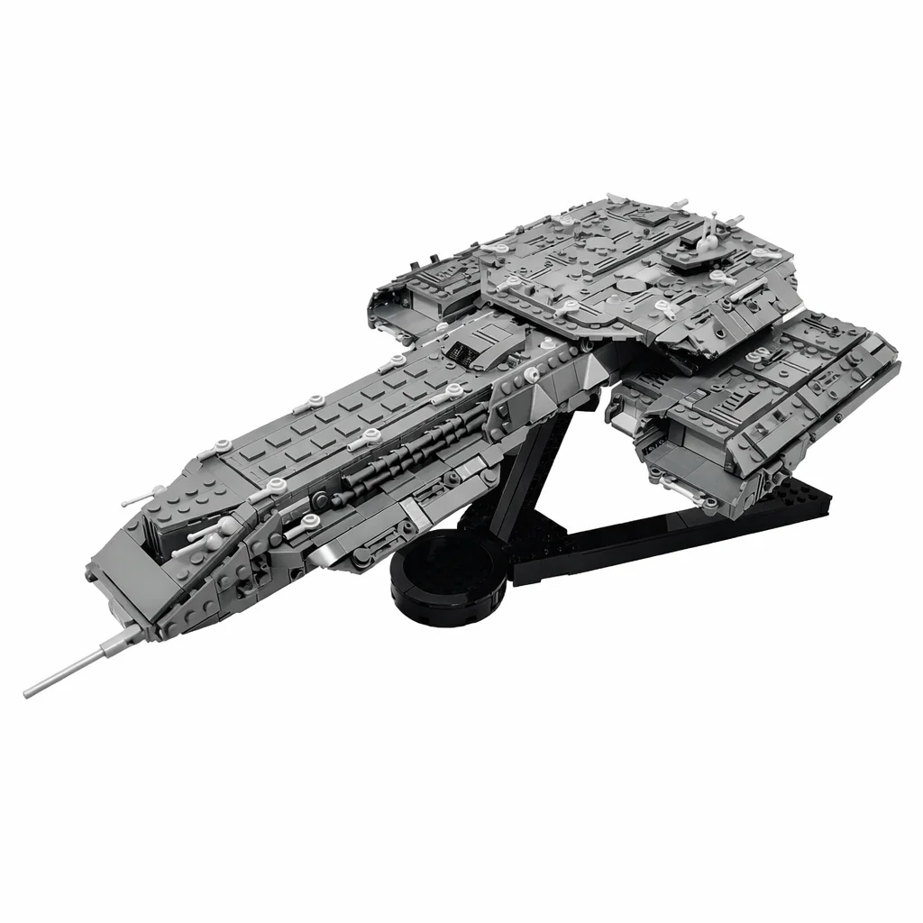 MOC 2264PCS Interstellar Movie Deep Space Carrier Building Blocks Sci-Fi Battleship Advanced Building Sets Diorama Display
MOC 2264PCS Interstellar Movie Deep Space Carrier Building Blocks Sci-Fi Battleship Advanced Building Sets Diorama Display