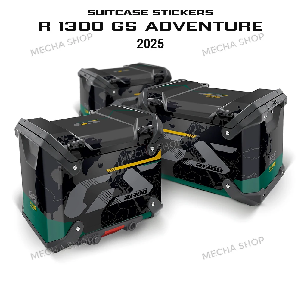GS 1300 Adventure Aluminium Panniers Top Box Decal Sticker Kit Motorcycle Protective Decal Graphic Sticker For R1300GSA 2024-
GS 1300 Adventure Aluminium Panniers Top Box Decal Sticker Kit Motorcycle Protective Decal Graphic Sticker For R1300GSA 2024-