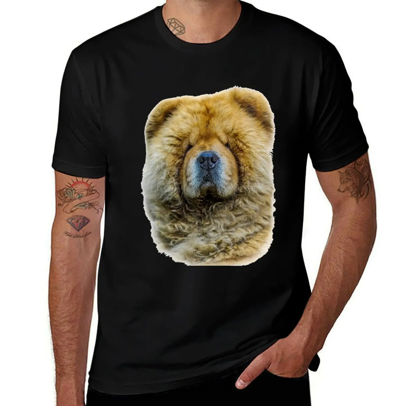 Chow portrait T-Shirt Plus Size Street Style Tee
Chow portrait T-Shirt Plus Size Street Style Tee