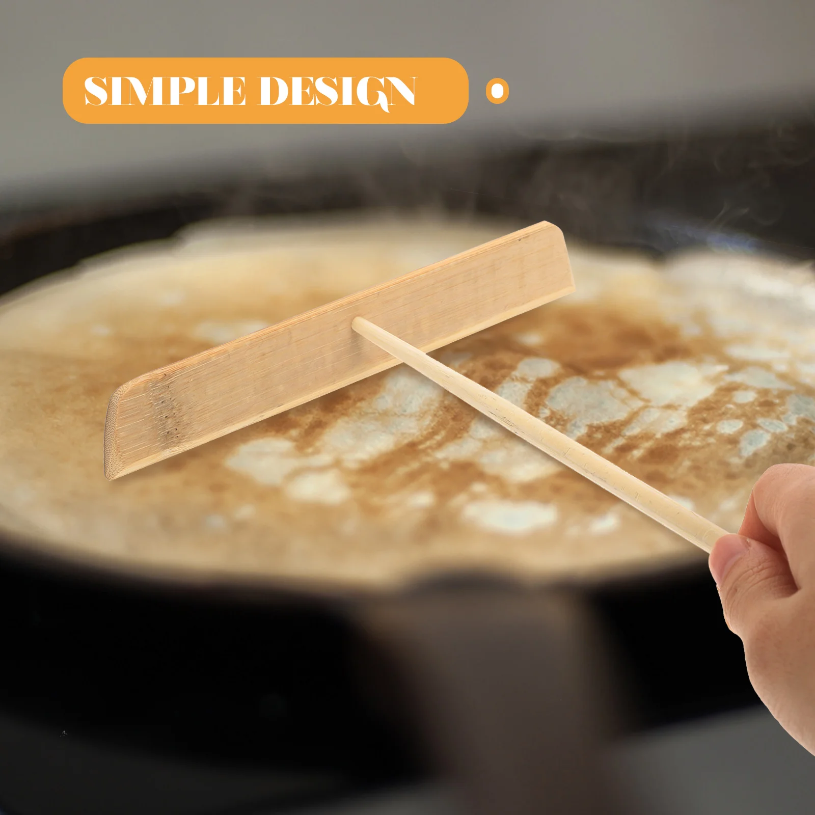 1Set Pancake Maker Set Crepe Spreader Bamboo Stainless Steel Household Kitchen Cooking Tool Pancake Spreader Oil Sponge
1Set Pancake Maker Set Crepe Spreader Bamboo Stainless Steel Household Kitchen Cooking Tool Pancake Spreader Oil Sponge