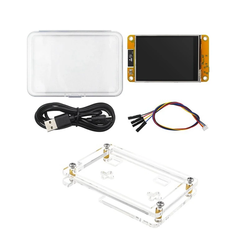 A30R-ESP32 Макетная плата с корпусом 2,8-дюймовый сенсорный дисплей для LVGL WIFI Bluetooth 240X320 Экран ЖК-TFT-модуль
A30R-ESP32 Макетная плата с корпусом 2,8-дюймовый сенсорный дисплей для LVGL WIFI Bluetooth 240X320 Экран ЖК-TFT-модуль