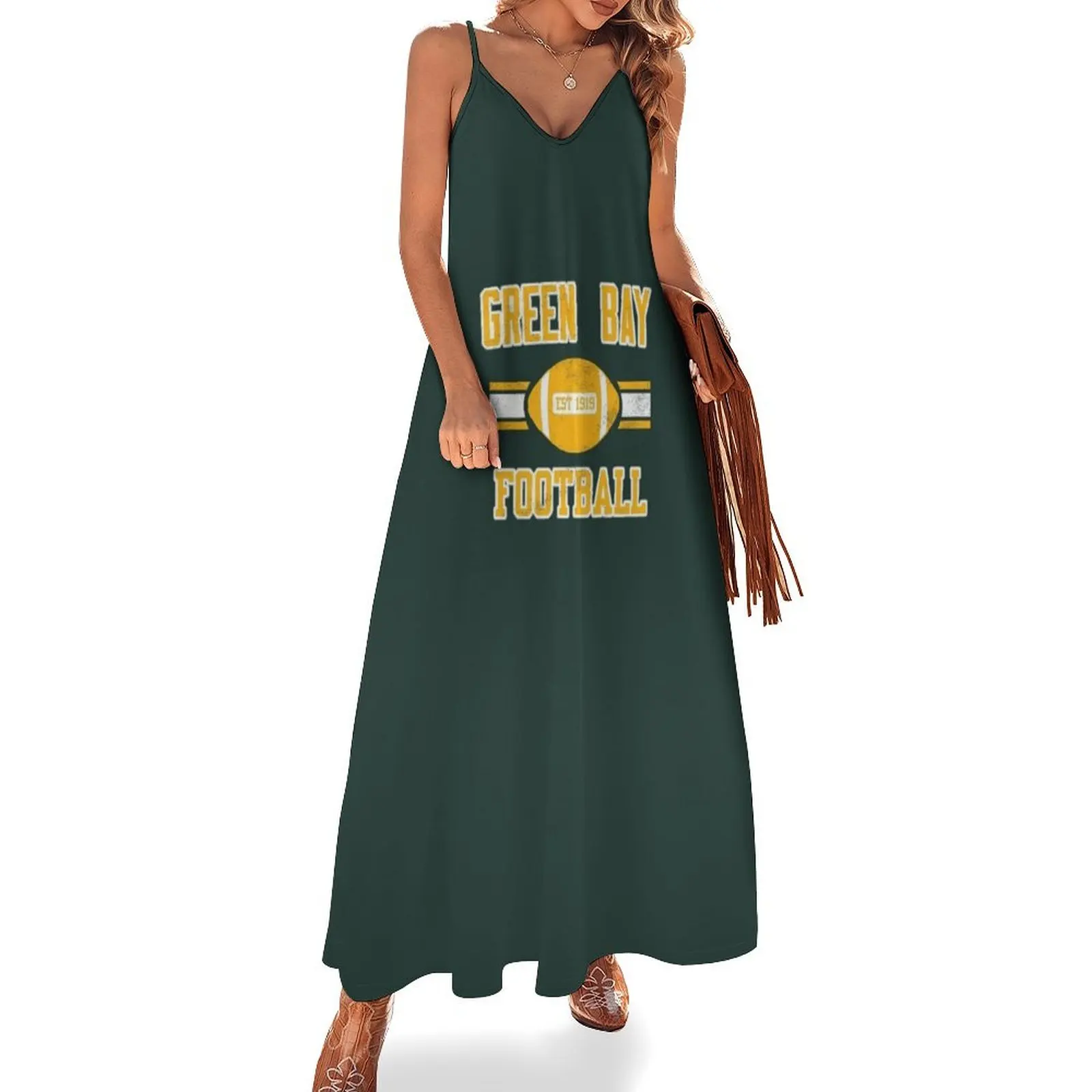 Green Bay Football Sleeveless Dress women's fashion dresses evening dresses women Dress
Green Bay Football Sleeveless Dress women's fashion dresses evening dresses women Dress