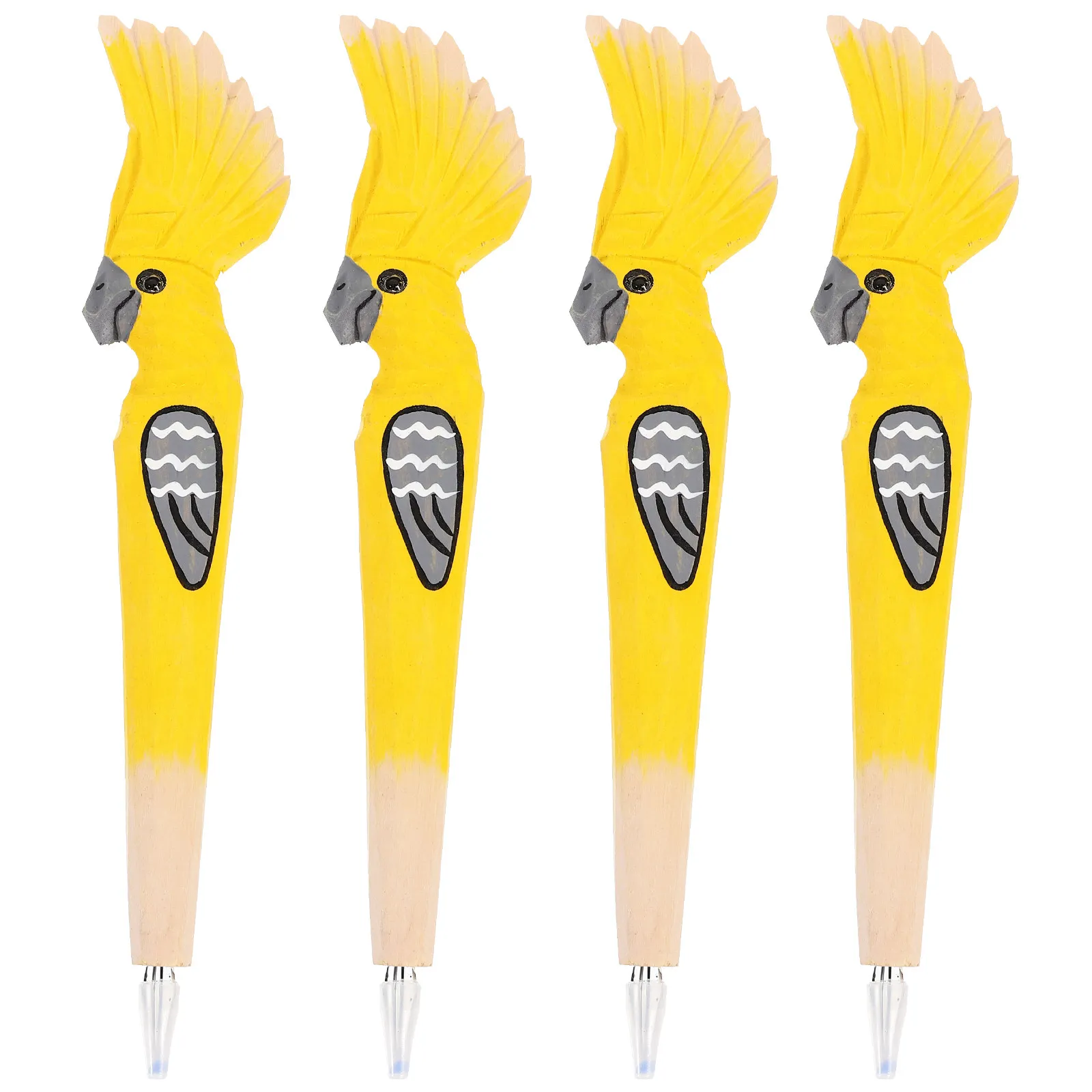4pcs Wood Ballpoint Pen Cartoon Shaped Novelty Pens For School Office Home Decoration Writing Tools Wood Carving Ballpoint Pen
4pcs Wood Ballpoint Pen Cartoon Shaped Novelty Pens For School Office Home Decoration Writing Tools Wood Carving Ballpoint Pen