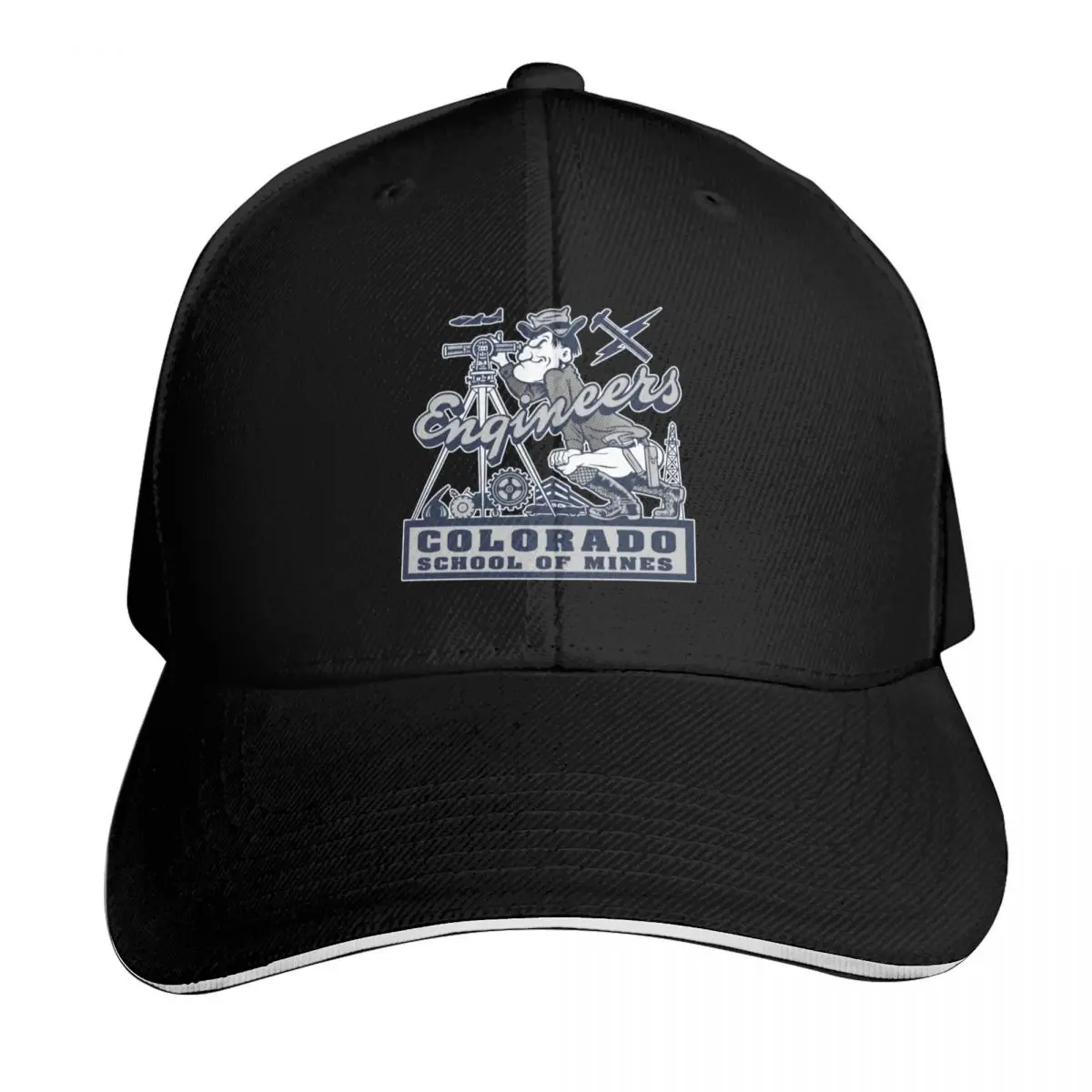 Vintage Colorado School of Mines Engineering Electrical Mechanical Chemical T-Shirt Baseball Cap
Vintage Colorado School of Mines Engineering Electrical Mechanical Chemical T-Shirt Baseball Cap