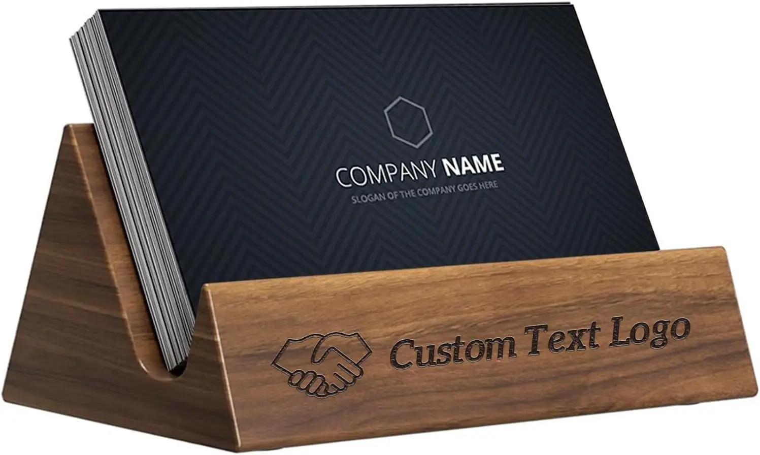 Custom Wooden Business Card Holder with Engraved Name Logo, Gift for Men Women (Style1-Black)
Custom Wooden Business Card Holder with Engraved Name Logo, Gift for Men Women (Style1-Black)
