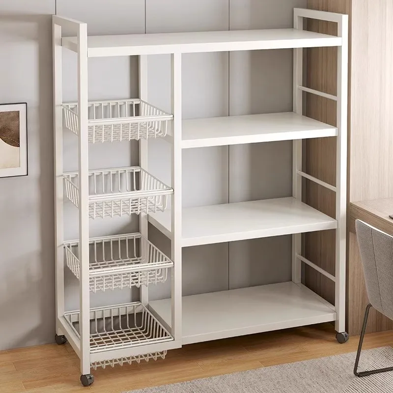 Kitchen Microwave Oven Shelf Floor to Floor Multi-layer Vegetable Storage Rack Household Multifunctional Oven Snack Storage Rack
Kitchen Microwave Oven Shelf Floor to Floor Multi-layer Vegetable Storage Rack Household Multifunctional Oven Snack Storage Rack