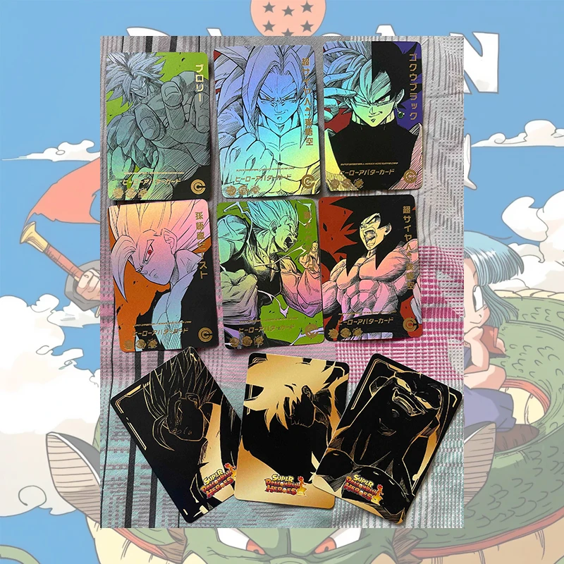 Anime Dragon Ball Diy Homemade Refracted Laser Color Flash Cards Son Goku Vegeta Iv Trunks Frieza Vegetto Collectible Cards
Anime Dragon Ball Diy Homemade Refracted Laser Color Flash Cards Son Goku Vegeta Iv Trunks Frieza Vegetto Collectible Cards