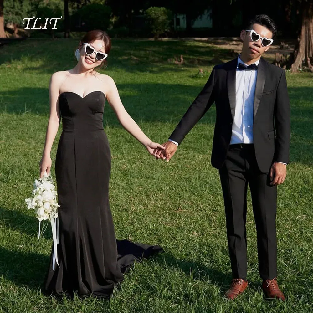 TLIT Элегантное черное эластичное атласное прямое вечернее платье Корейское свадебное платье Фотосессия Милые платья для выпускного вечера по индивидуальному заказу
TLIT Элегантное черное эластичное атласное прямое вечернее платье Корейское свадебное платье Фотосессия Милые платья для выпускного вечера по индивидуальному заказу