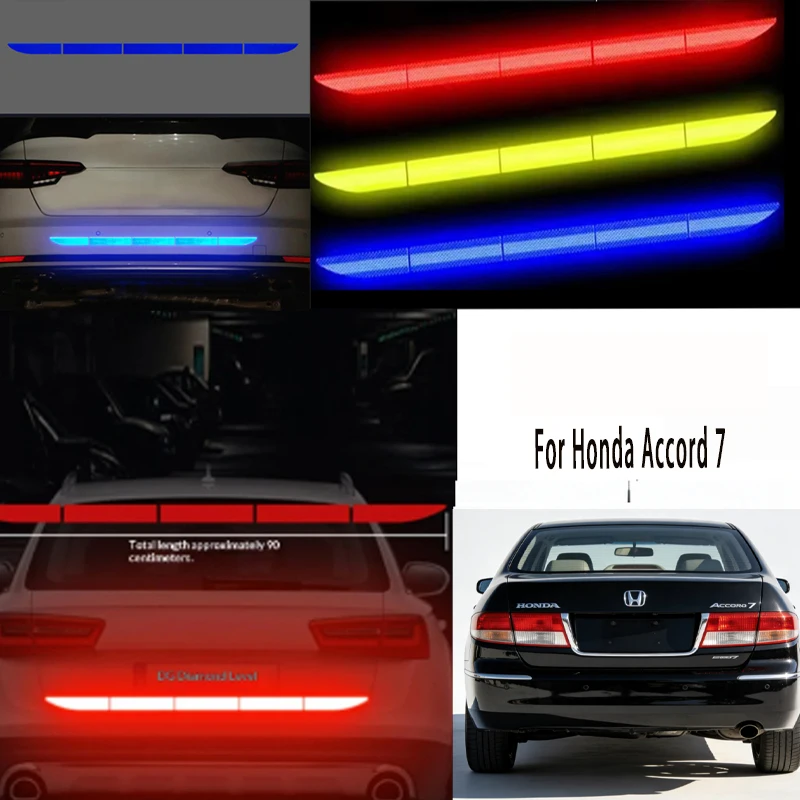 For Honda Accord 7 1Pcs Car Reflective Warning Tape Trunk Anti-Collision Bumper Strip Universal Auto Safety Reflector Sticker
For Honda Accord 7 1Pcs Car Reflective Warning Tape Trunk Anti-Collision Bumper Strip Universal Auto Safety Reflector Sticker
