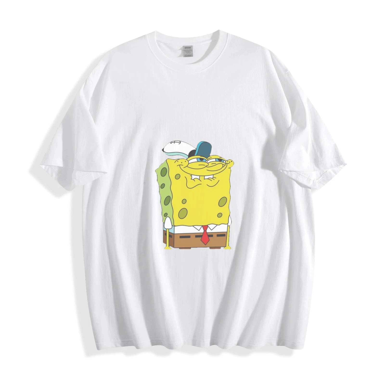 Футболка SpongeBob Smug Chef Confident Kitchen Vibes унисекс из чистого хлопка, трендовые летние мужские и женские футболки в стиле Харадзюку, свободные Y2K
Футболка SpongeBob Smug Chef Confident Kitchen Vibes унисекс из чистого хлопка, трендовые летние мужские и женские футболки в стиле Харадзюку, свободные Y2K