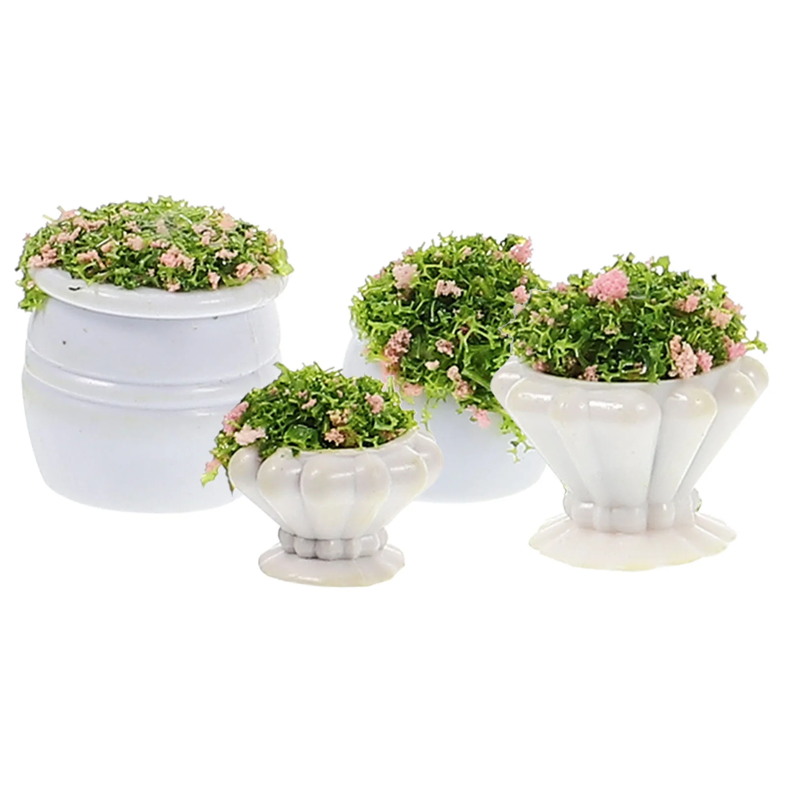 4 Pcs Mini Planter Vase Fake Landscape Model Architectural Toy Table DIY Adornment Scene Layout Succulent Planters
4 Pcs Mini Planter Vase Fake Landscape Model Architectural Toy Table DIY Adornment Scene Layout Succulent Planters