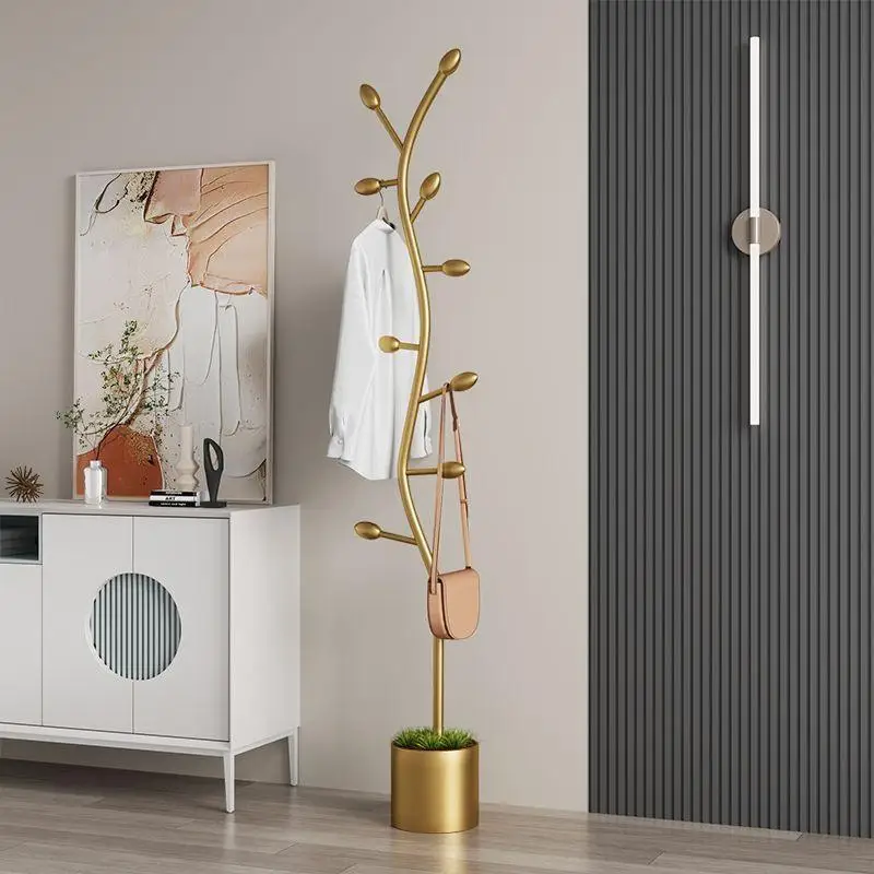 Home Living Room Light Luxurious Floor Type Clothes Tree Living Room Modernmetal Iron Clothing Bags Portable Storage Racks
Home Living Room Light Luxurious Floor Type Clothes Tree Living Room Modernmetal Iron Clothing Bags Portable Storage Racks