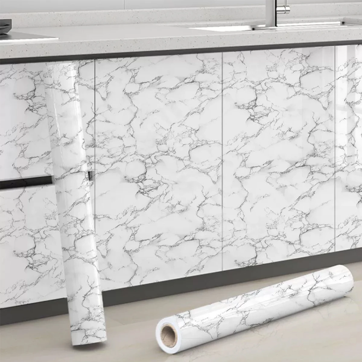 40cm/55cm Heat/Waterproof Vinyl Wallpaper - Self-Adhesive Removable Film for Kitchen, Bathroom, Desk & Furniture
40cm/55cm Heat/Waterproof Vinyl Wallpaper - Self-Adhesive Removable Film for Kitchen, Bathroom, Desk & Furniture