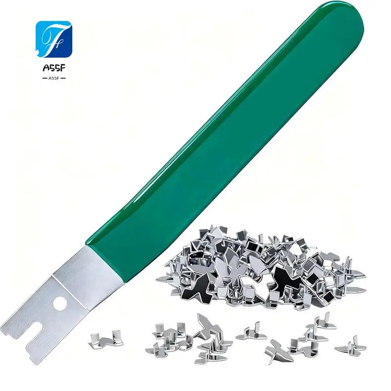 A55F-Glazier Point Driver, Match 100 PCS Push Points Glazing Setting Tools, Glazing Push Point Driver Tool
A55F-Glazier Point Driver, Match 100 PCS Push Points Glazing Setting Tools, Glazing Push Point Driver Tool