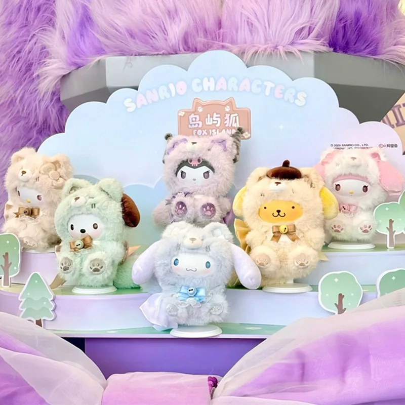 Sanrio Character Fox Island Series Vinyl Blind Box Cinnamon Roll Kuromi Pudding Dog Plush Pendant Surprise Toy Gift Blind Box
Sanrio Character Fox Island Series Vinyl Blind Box Cinnamon Roll Kuromi Pudding Dog Plush Pendant Surprise Toy Gift Blind Box