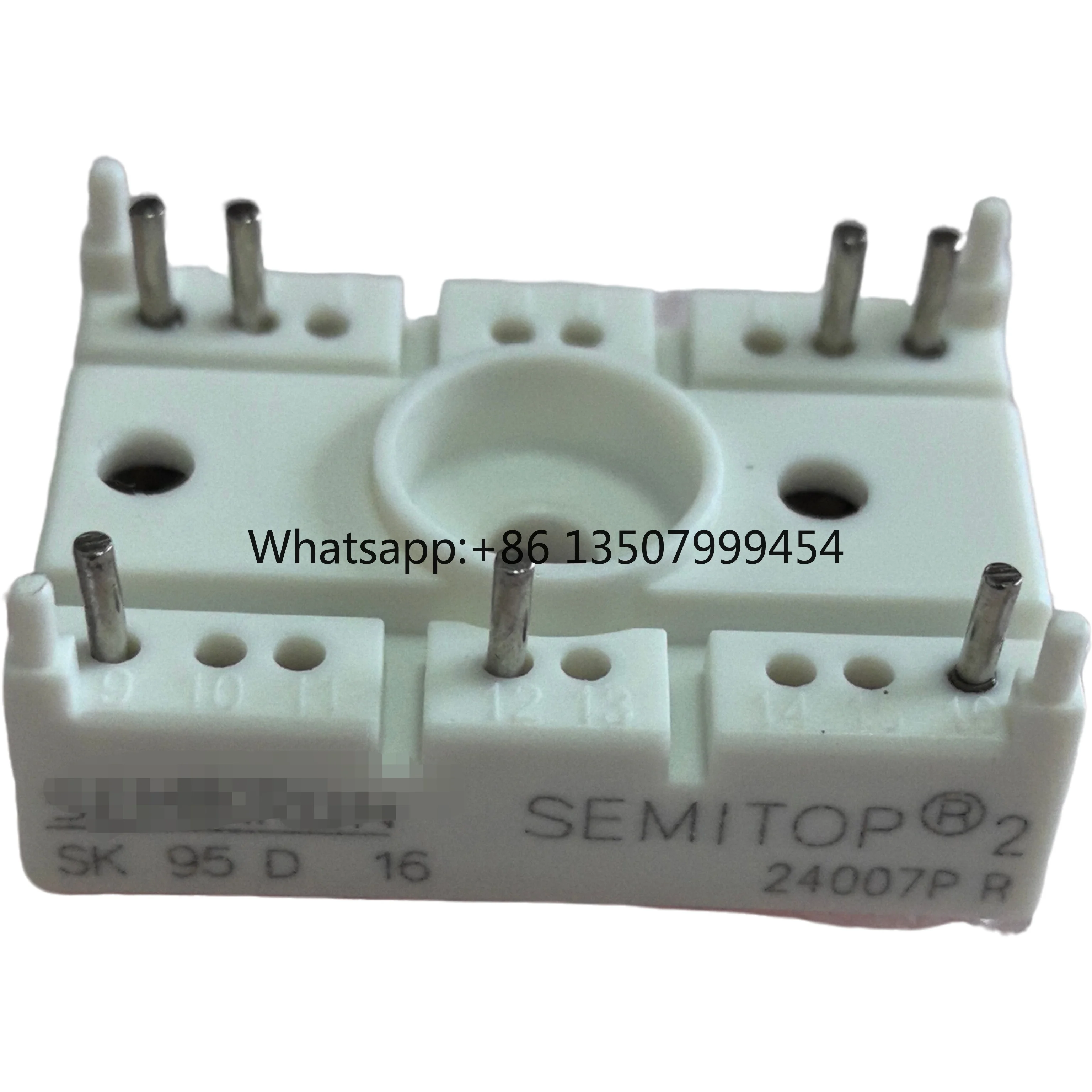 IGBT MODULE Thyristor MODULE Thyristor SCR Diode Module Semiconductor Modules Rectifier Bridge SK70DT16
IGBT MODULE Thyristor MODULE Thyristor SCR Diode Module Semiconductor Modules Rectifier Bridge SK70DT16