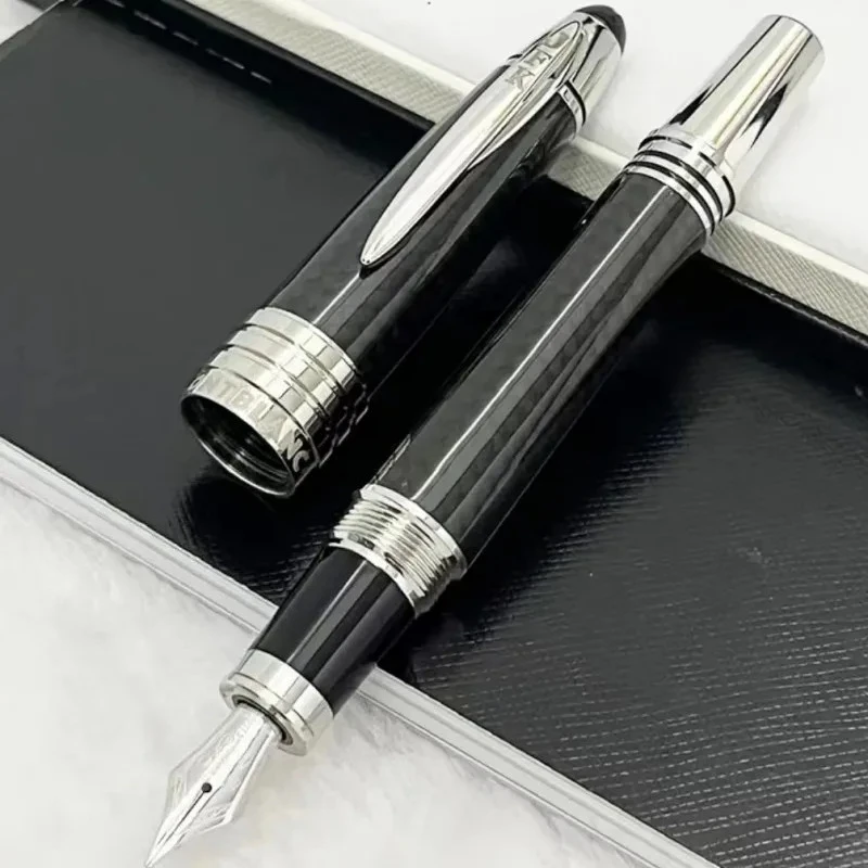 2025 New John Kennedy Carbon Fiber MB Rollerball Ballpoint Pen Dark Blue Fountain Pen Writing Stationery with JFK
2025 New John Kennedy Carbon Fiber MB Rollerball Ballpoint Pen Dark Blue Fountain Pen Writing Stationery with JFK