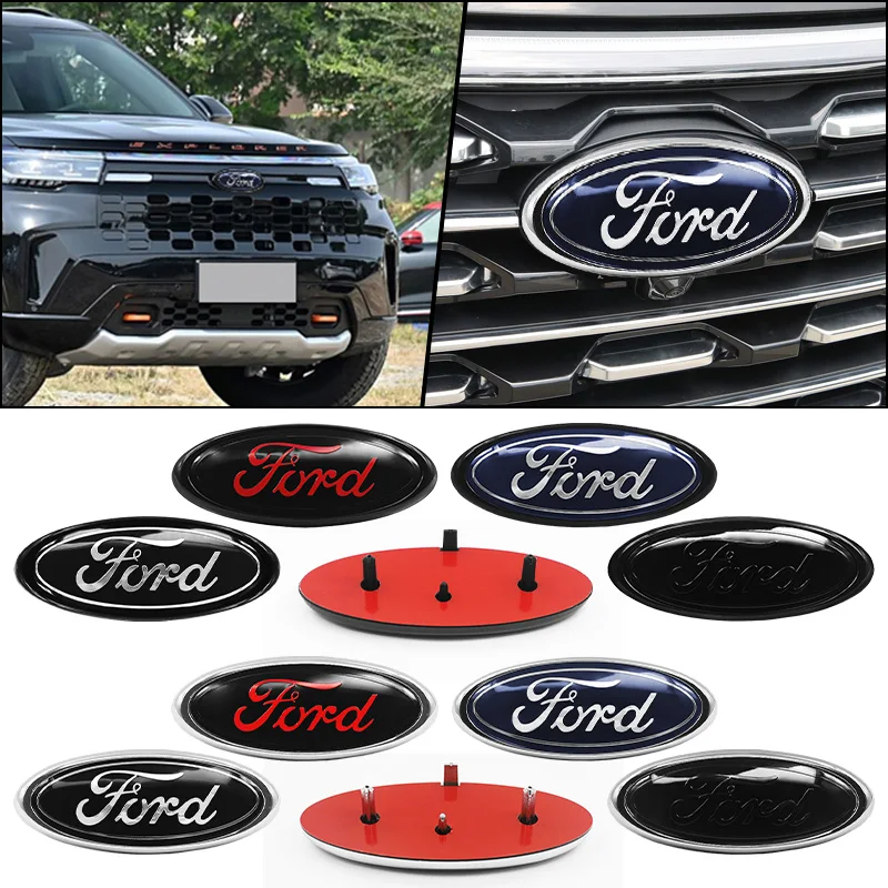 1Pc 14.5cm Car Styling Front Head Hood Bonnet Logo Rear Trunk Badge Sticker Ford Focus Fusion MK2 MK4 F150 F250 Fiesta Ranger ST
1Pc 14.5cm Car Styling Front Head Hood Bonnet Logo Rear Trunk Badge Sticker Ford Focus Fusion MK2 MK4 F150 F250 Fiesta Ranger ST
