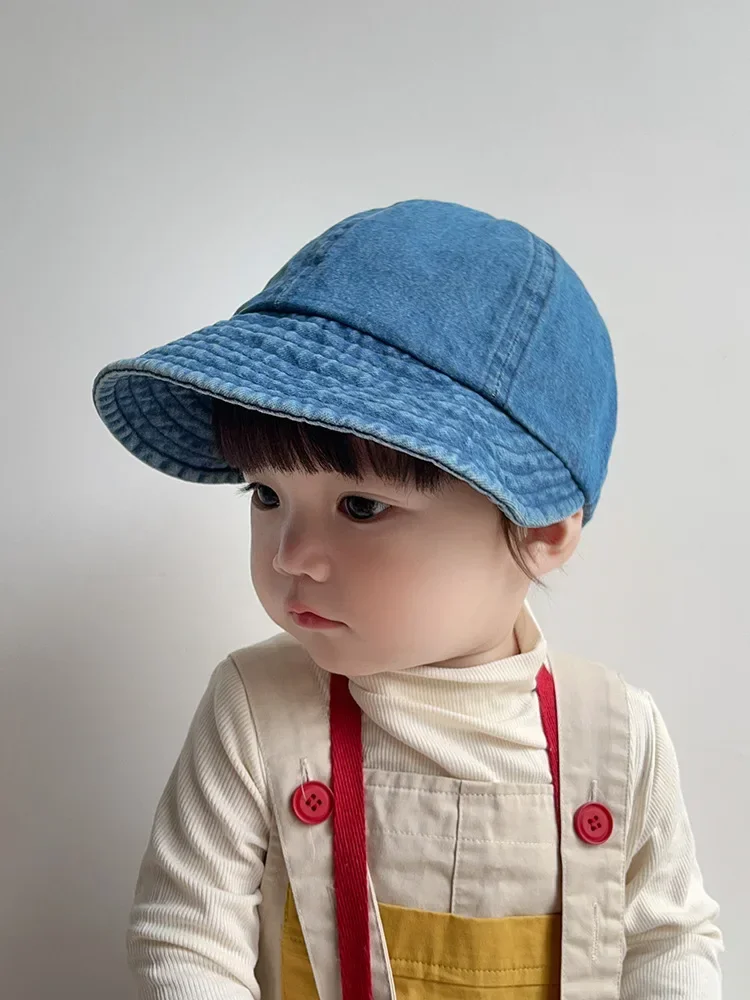 1 Piece Simplicity Denim Baseball Cap for Toddler Boy Girl Blue Solid Color Peak Cap for Baby Spring Autumn Beanie for 0-4 T
1 Piece Simplicity Denim Baseball Cap for Toddler Boy Girl Blue Solid Color Peak Cap for Baby Spring Autumn Beanie for 0-4 T