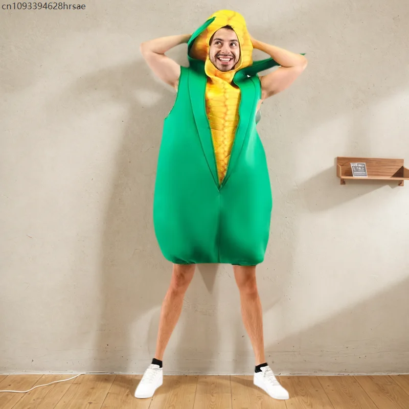 Funny Adult Corn Costumes Food-Themed Party Thanksgiving Food Christmas Unisex Costume Carnival Party
Funny Adult Corn Costumes Food-Themed Party Thanksgiving Food Christmas Unisex Costume Carnival Party