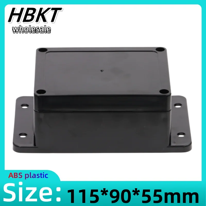 1pcs 115x90x55mmABS Plastic case Security power supply case Meter case Outdoor wiring waterproof box with ear
1pcs 115x90x55mmABS Plastic case Security power supply case Meter case Outdoor wiring waterproof box with ear