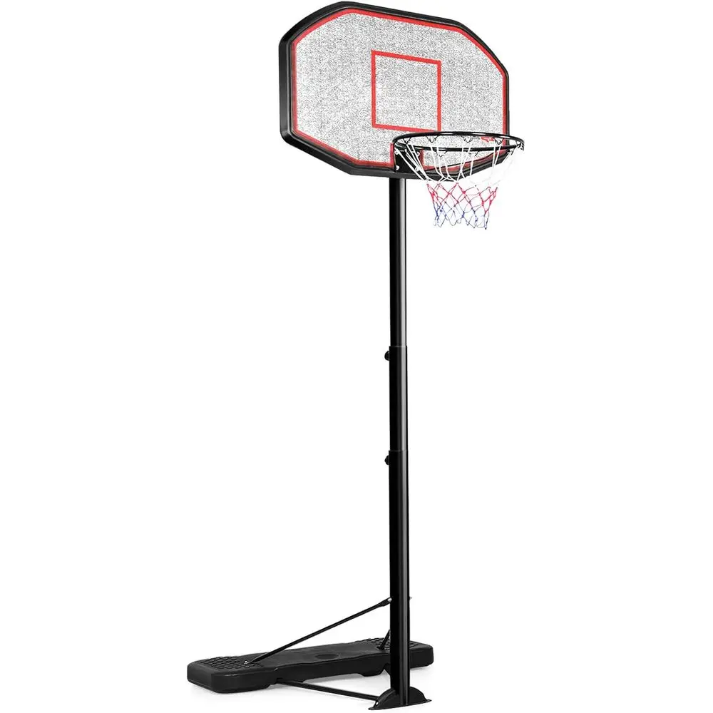 Adjustable Height Outdoor Basketball Stand with Wheels, 44 Backboard, Portable Base for Adults
Adjustable Height Outdoor Basketball Stand with Wheels, 44 Backboard, Portable Base for Adults