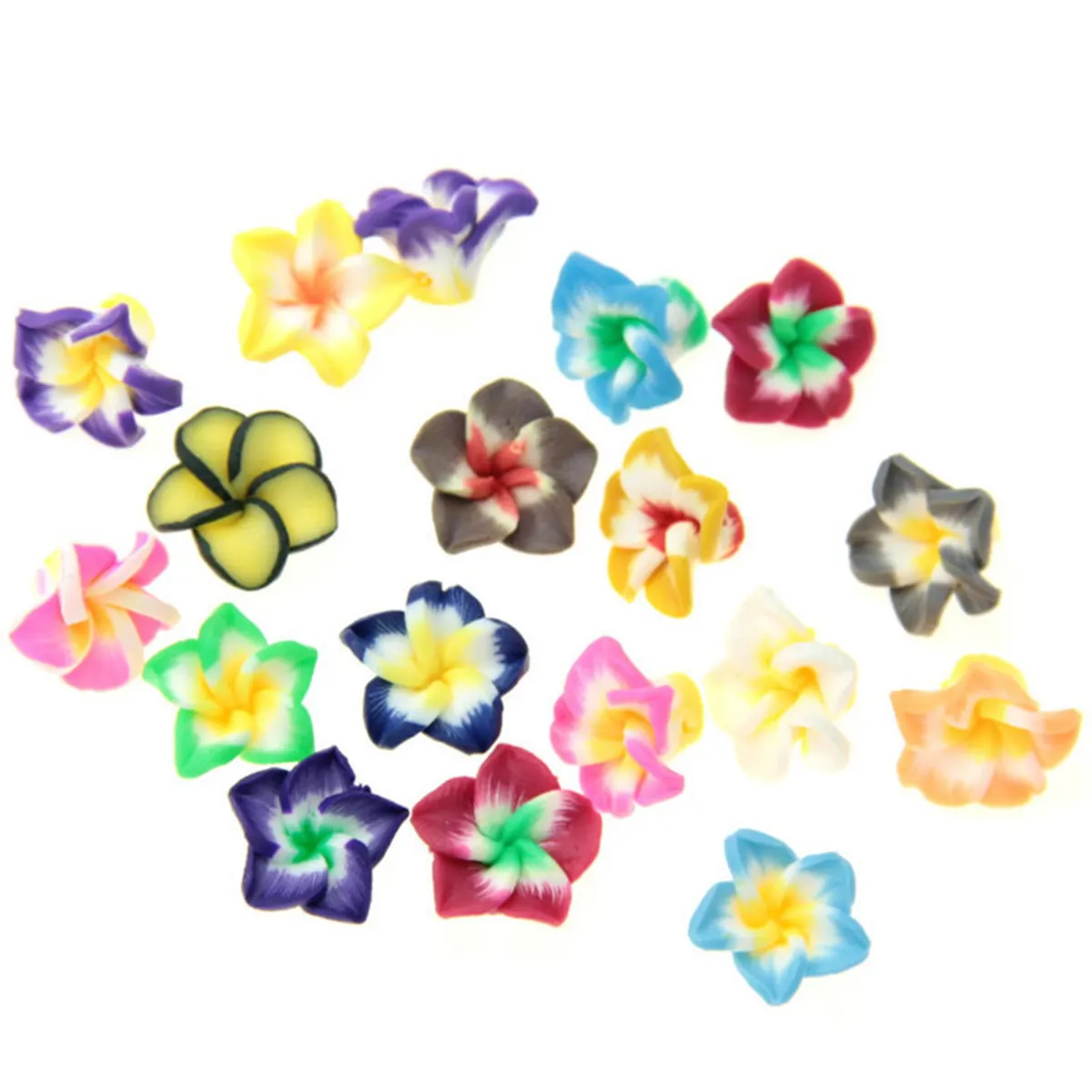 20Pcs Soft Clay Flower Accessories for Luau Parties Phone Case Headdress Decorations 16mm Random Color Clay Flower
20Pcs Soft Clay Flower Accessories for Luau Parties Phone Case Headdress Decorations 16mm Random Color Clay Flower