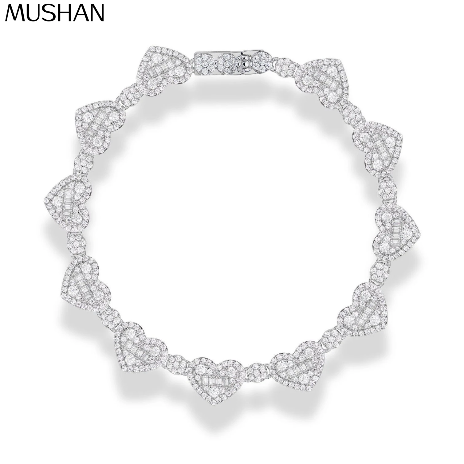 MS MuShan Brand Jewelry 925 Sterling Silver Bracelet Zircon 5A Link Vacation for Women 18K Rose Gold Plated Fine Jewelry Bangle
MS MuShan Brand Jewelry 925 Sterling Silver Bracelet Zircon 5A Link Vacation for Women 18K Rose Gold Plated Fine Jewelry Bangle