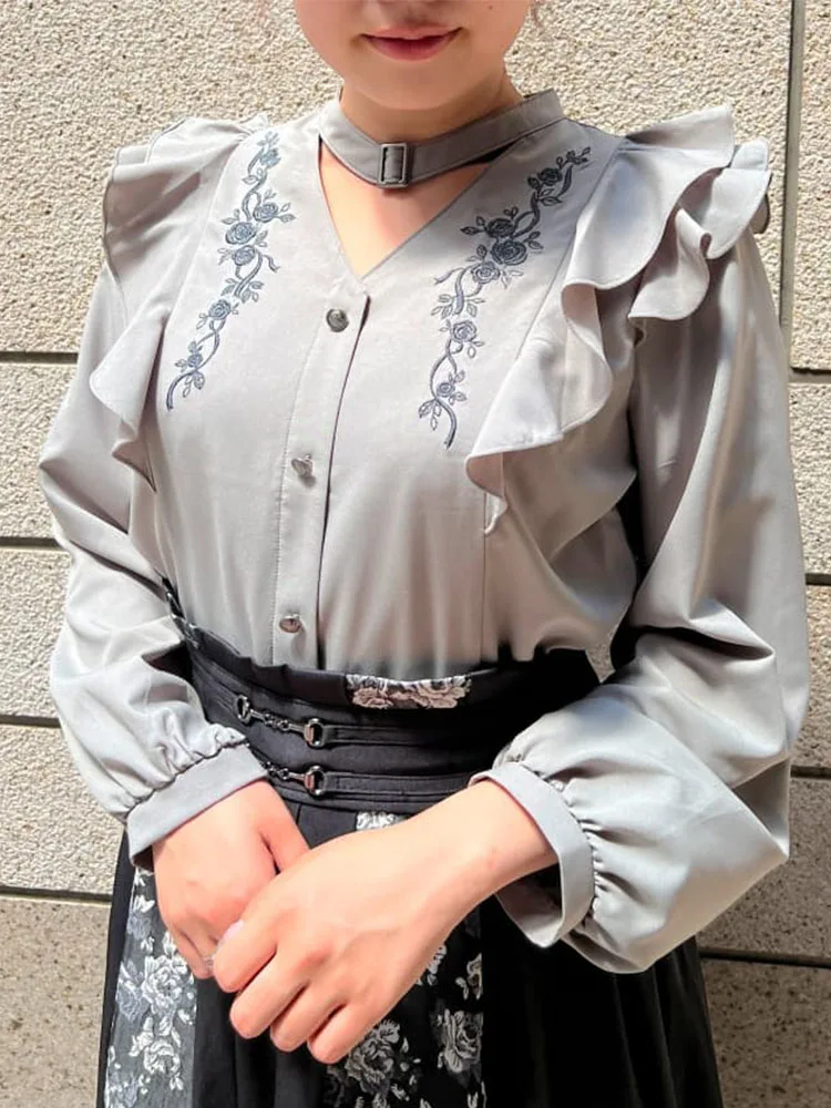 Женская модная блузка Ele Rose с вышивкой и V-образным вырезом, ажурная, повседневная, от Axes Femme CI94X6, 100% полиэстер
Женская модная блузка Ele Rose с вышивкой и V-образным вырезом, ажурная, повседневная, от Axes Femme CI94X6, 100% полиэстер