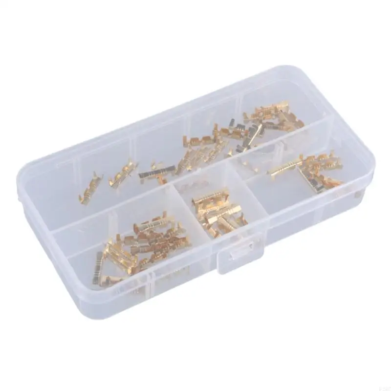 F26C Upgrades Wire Connectors Cold Press Electric Wire Connectors Set Metal Wire Terminals for Electrical Repairs & Projects
F26C Upgrades Wire Connectors Cold Press Electric Wire Connectors Set Metal Wire Terminals for Electrical Repairs & Projects