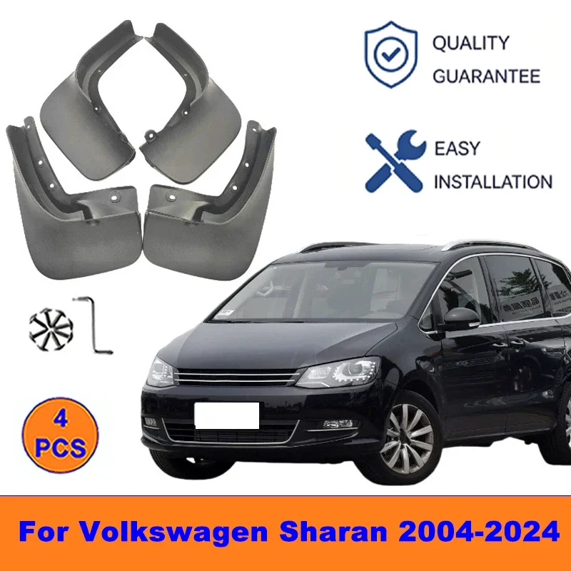 4Pcs Mud Flaps For Volkswagen Sharan 2004-2024 - Splash Guards Front&Rear Wheel Fender Mudguards Car Exterior Protection Parts
4Pcs Mud Flaps For Volkswagen Sharan 2004-2024 - Splash Guards Front&Rear Wheel Fender Mudguards Car Exterior Protection Parts