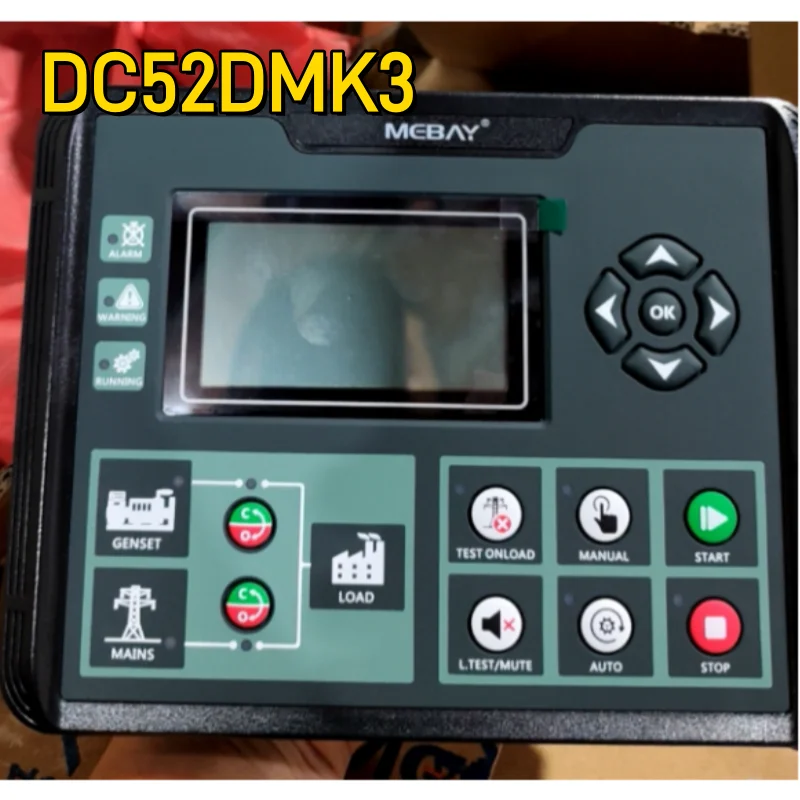 Mebay DC52D MK3 DC50D MK3 diesel generator set controller generator set control panel
Mebay DC52D MK3 DC50D MK3 diesel generator set controller generator set control panel