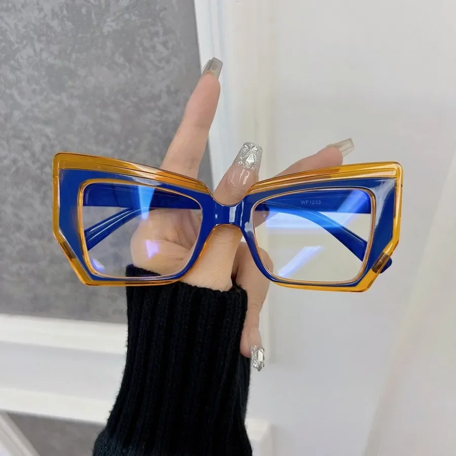 Fashion Luxurious Cat Eye Eyeglasses Frames Women Men Transparent Clear Brand Designer Optical Lovely Frame Oculos
Fashion Luxurious Cat Eye Eyeglasses Frames Women Men Transparent Clear Brand Designer Optical Lovely Frame Oculos