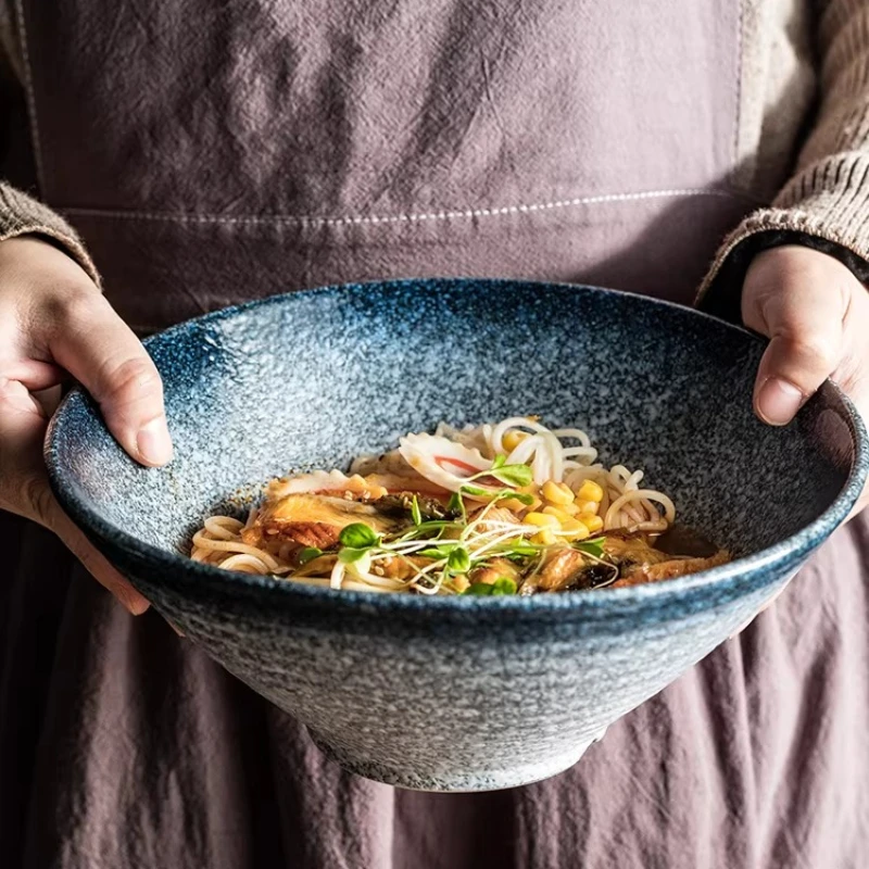 Japanese Ramen Restaurant Household Malatang Ceramic Soup Hat Wonton Noodle Instant Noodle
Japanese Ramen Restaurant Household Malatang Ceramic Soup Hat Wonton Noodle Instant Noodle