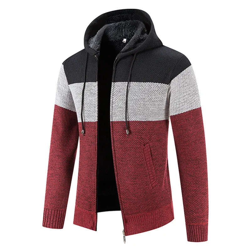 Мужская осенняя толстовка Vm Striped Color Blo с капюшоном, облегающая, с длинными рукавами, вязаная, в стиле мотоциклетного байкерского костюма, модная, из полиэфирного волокна
Мужская осенняя толстовка Vm Striped Color Blo с капюшоном, облегающая, с длинными рукавами, вязаная, в стиле мотоциклетного байкерского костюма, модная, из полиэфирного волокна