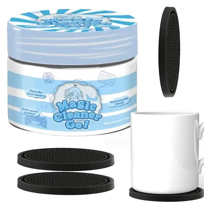 Car Interior Cleaning Mud Car Cleaning Putty With Car Coaster Reusable Dust Remover Cleaner For Car Detailing Keyboard Computer
Car Interior Cleaning Mud Car Cleaning Putty With Car Coaster Reusable Dust Remover Cleaner For Car Detailing Keyboard Computer