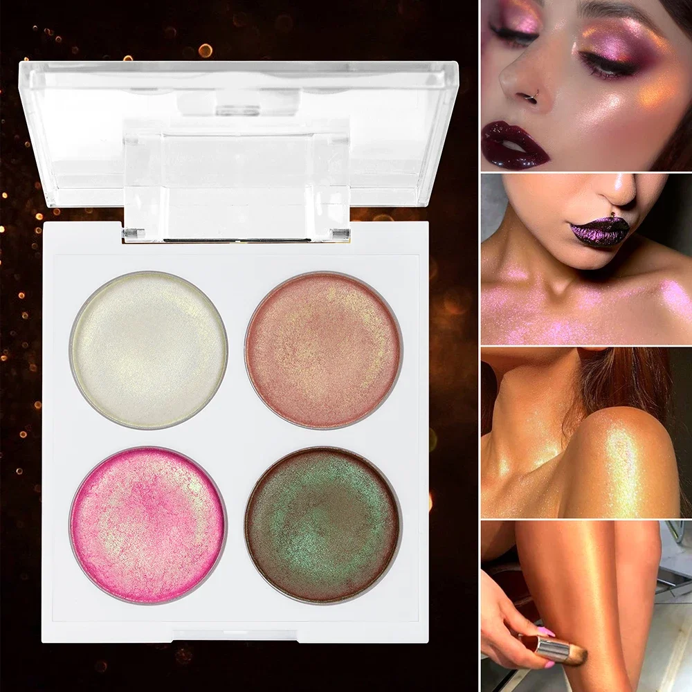 Private Label 4-color Chameleon Highlighter Custom Logo Long Lasting Waterproof High-gloss Brighten Palette Makeup Wholesale
Private Label 4-color Chameleon Highlighter Custom Logo Long Lasting Waterproof High-gloss Brighten Palette Makeup Wholesale