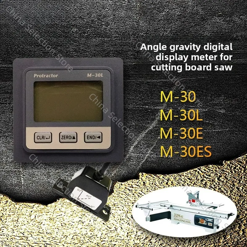 Деревообрабатывающая панельная пила M-30L, нажимная настольная пила, датчик угла M-30, цифровой дисплей, измеритель угла TSUN, датчик гравитации, инженерный измеритель
Деревообрабатывающая панельная пила M-30L, нажимная настольная пила, датчик угла M-30, цифровой дисплей, измеритель угла TSUN, датчик гравитации, инженерный измеритель