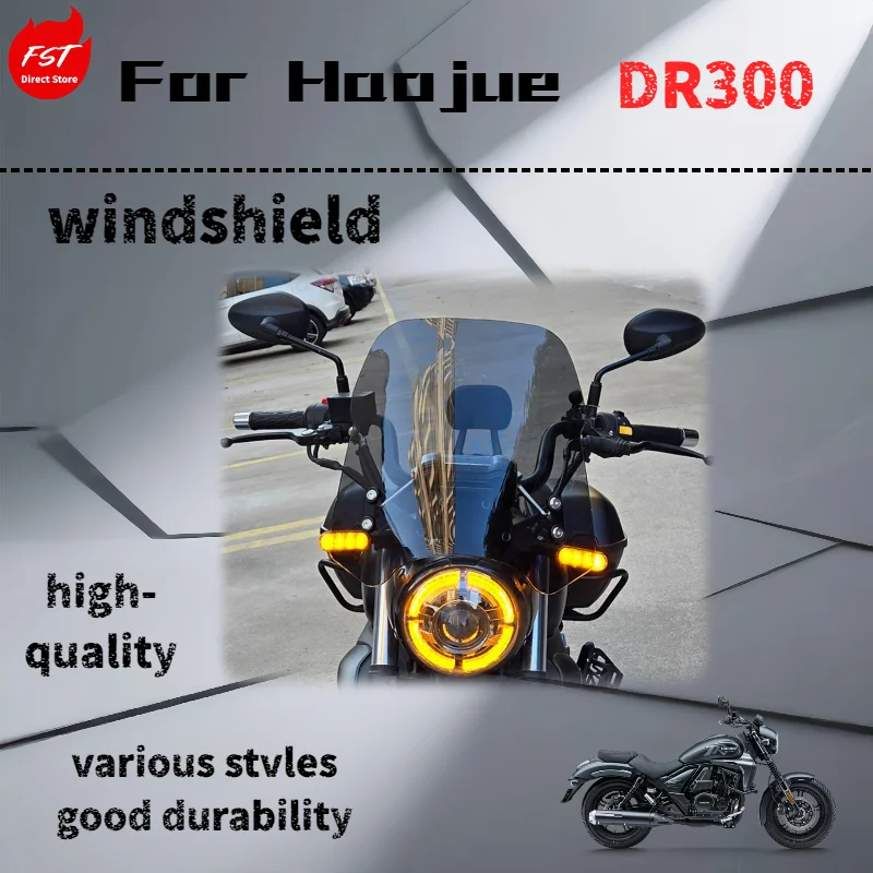 For Haojue TR300 windshield travel version chest protector windshield modification parts
For Haojue TR300 windshield travel version chest protector windshield modification parts