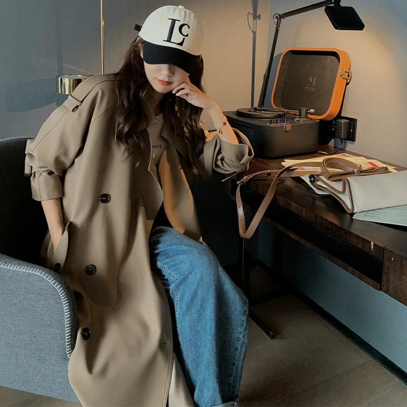 Irregular Trench Coat For Women 2023 Spring Solid Color Lapel Double Breasted Fashion Long Windbreaker Clothing
Irregular Trench Coat For Women 2023 Spring Solid Color Lapel Double Breasted Fashion Long Windbreaker Clothing